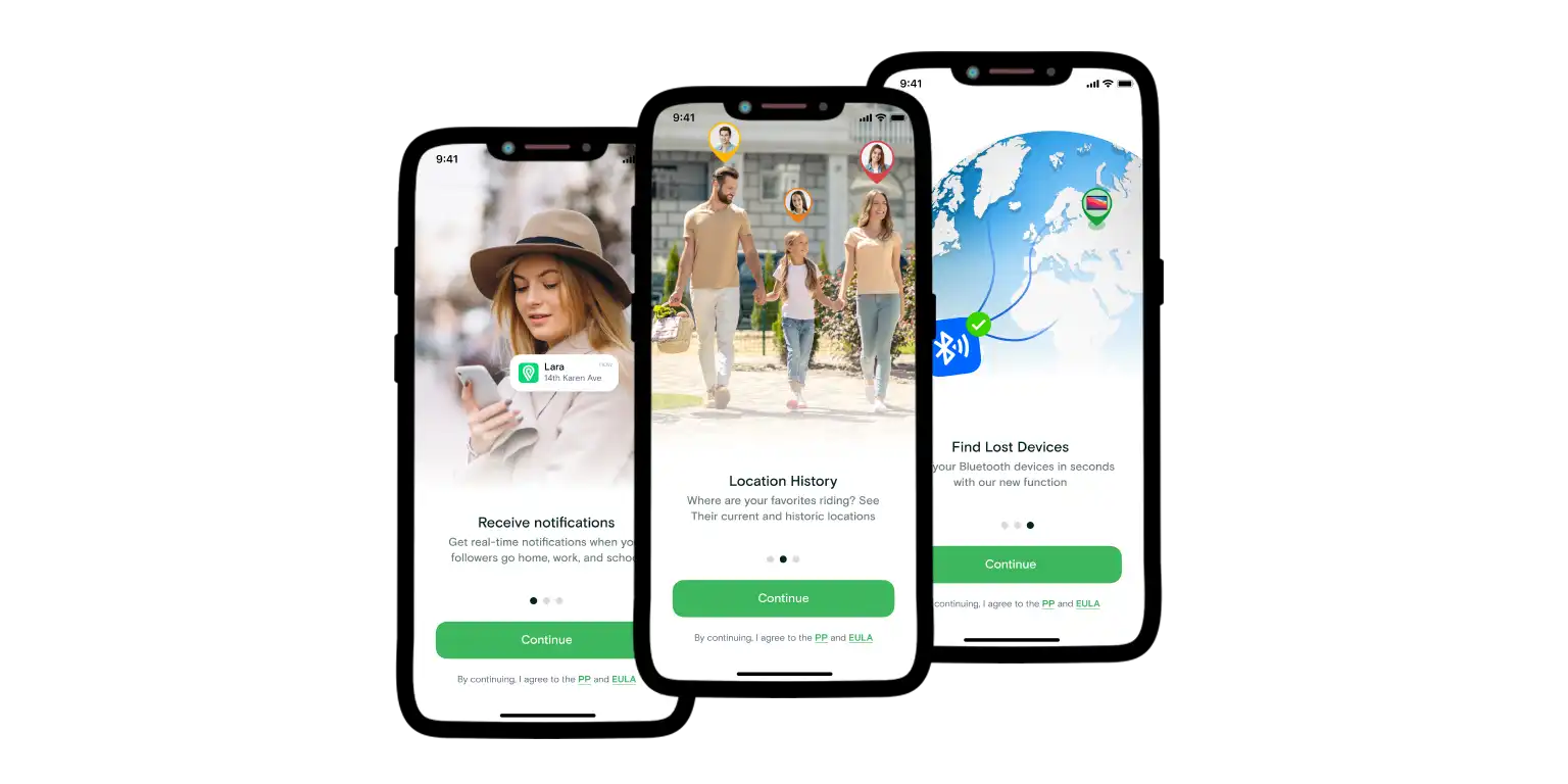 A screen from the Number Tracker app